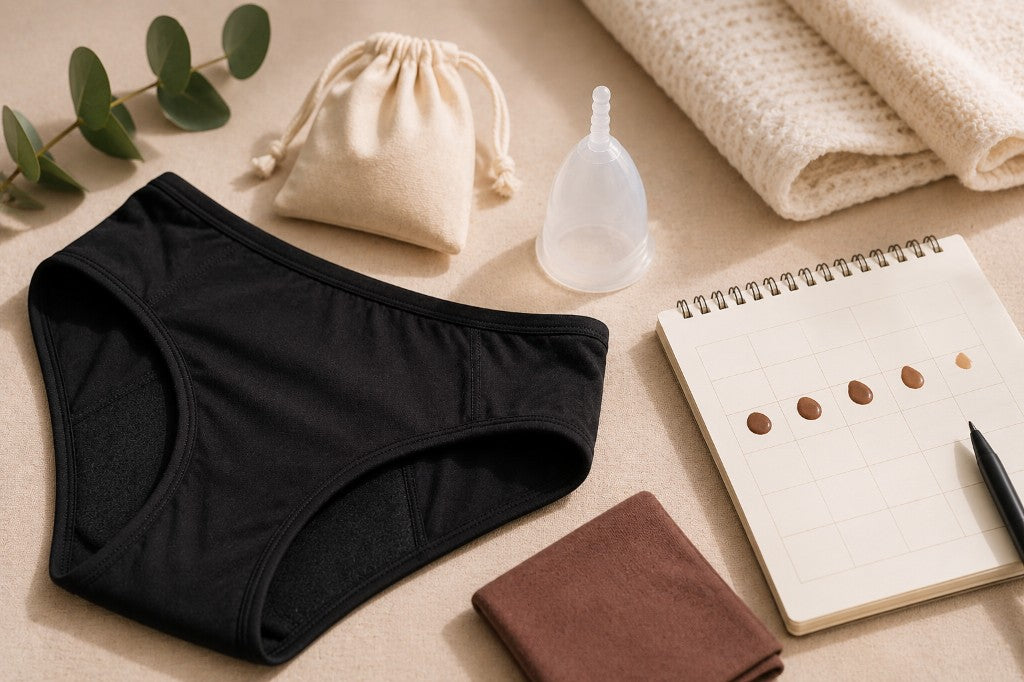 Menstruação marrom: o que pode significar