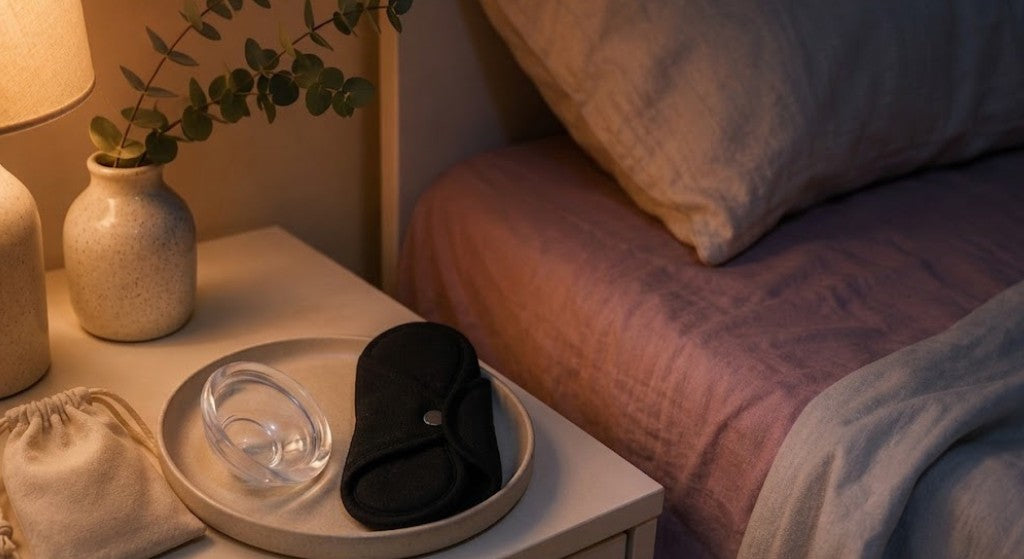 Pode dormir com disco menstrual? Entenda