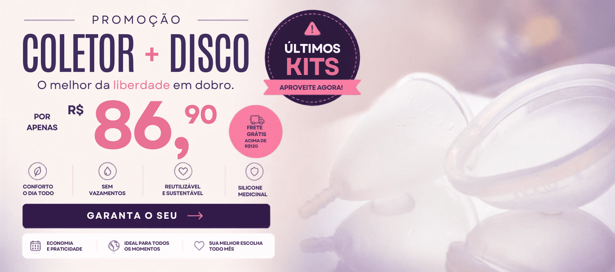 Promoção Coletor + Disco: o melhor da liberdade em dobro