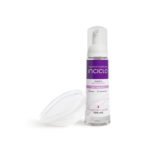 Kit Disco Menstrual + Espuma de Limpeza Inciclo