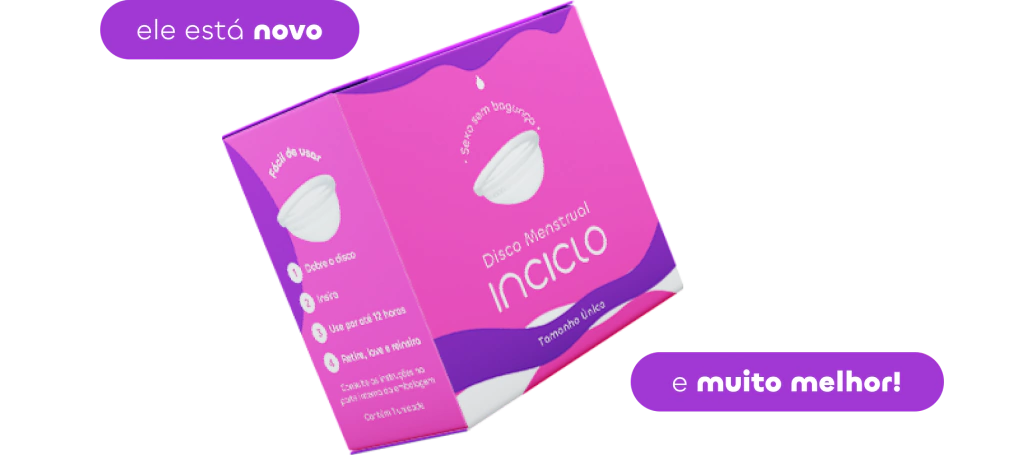 O que o disco menstrual inciclo têm de novo?